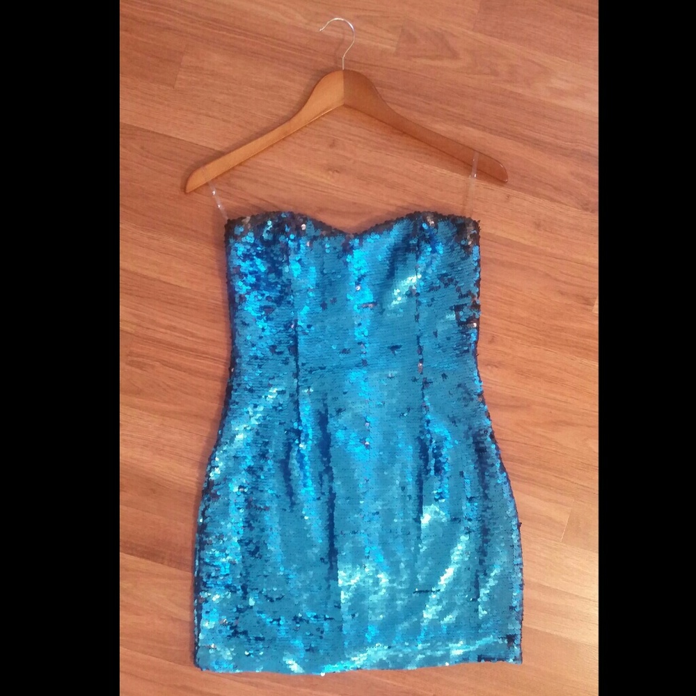 Strapless Mini Dress